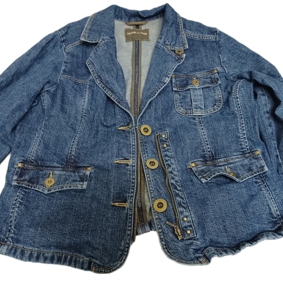 Marie Claire Jeans Jacket size 15 - Picture 9 of 14